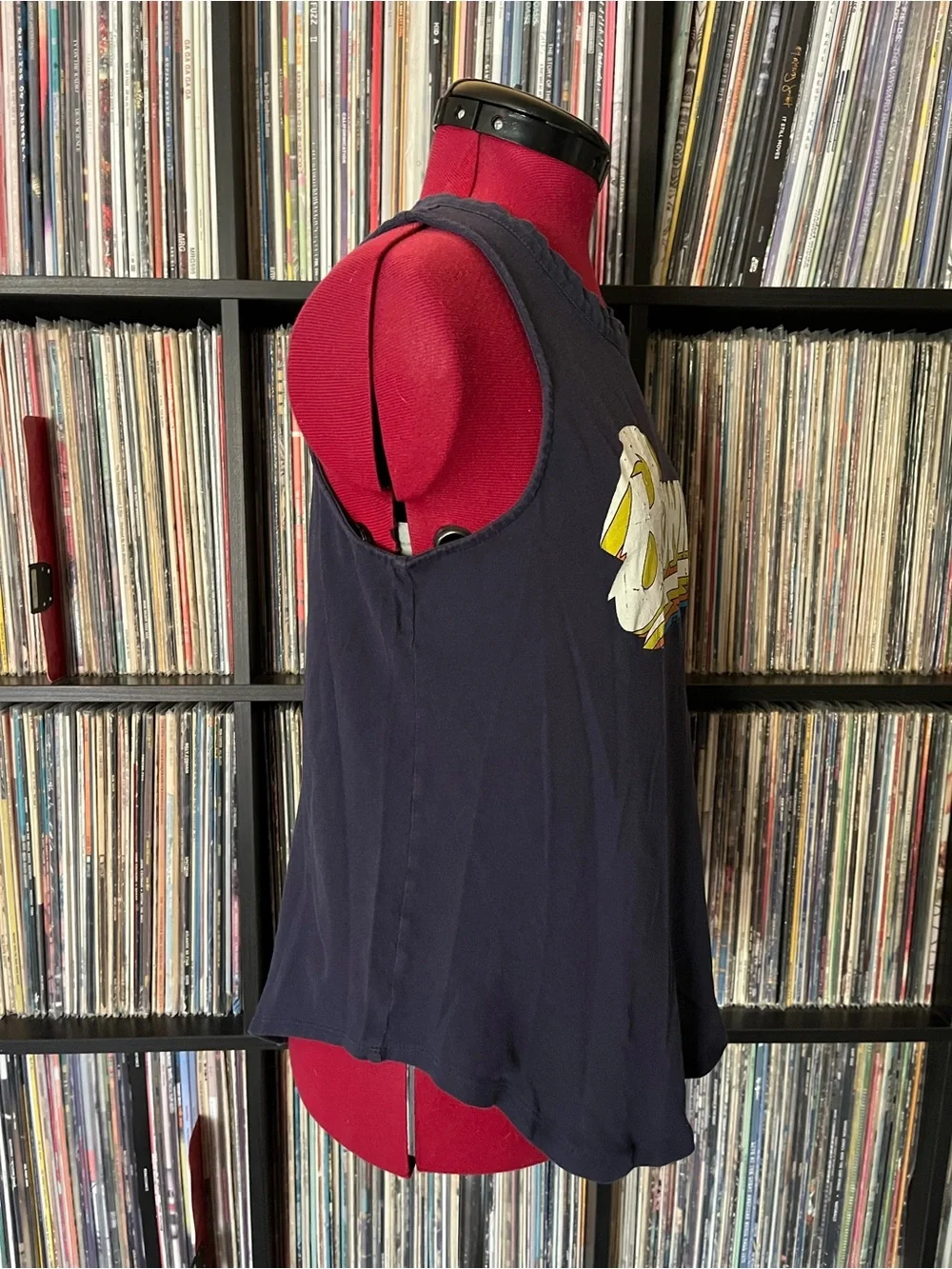Chaser BOWIE tank top M cotton David Ziggy stardust - Picture 8 of 8